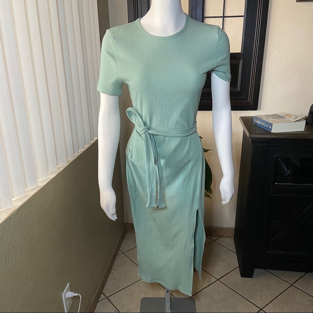 Mint Green Bodycon Dress